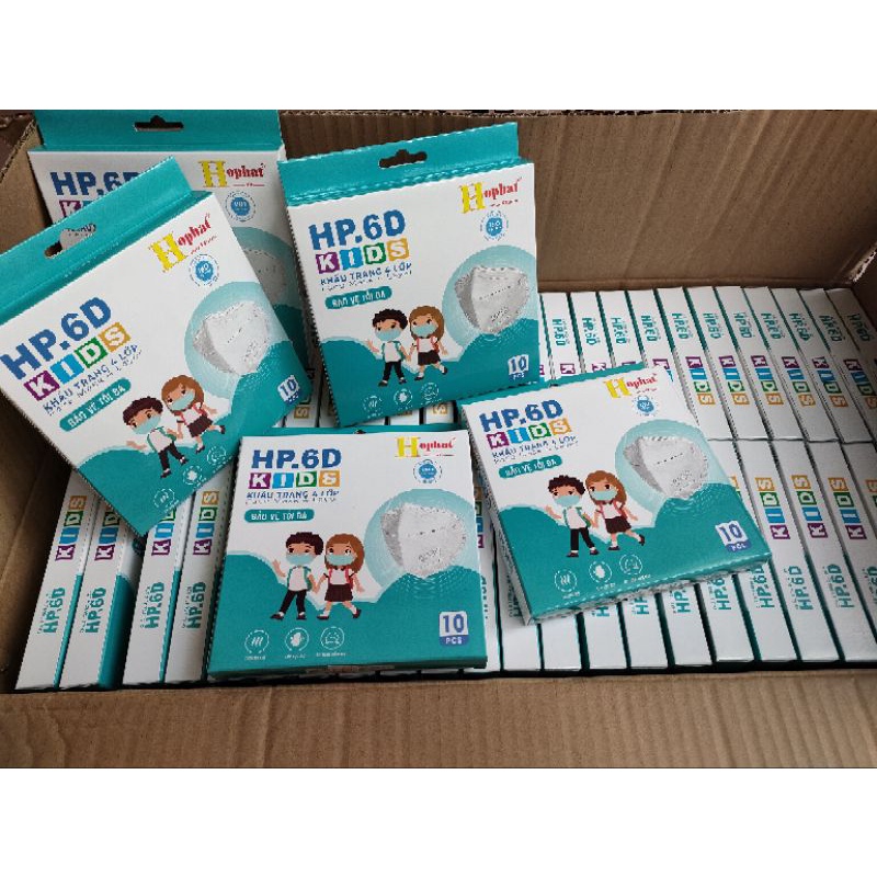 Khẩu Trang HP.6D Kids 4 Lớp