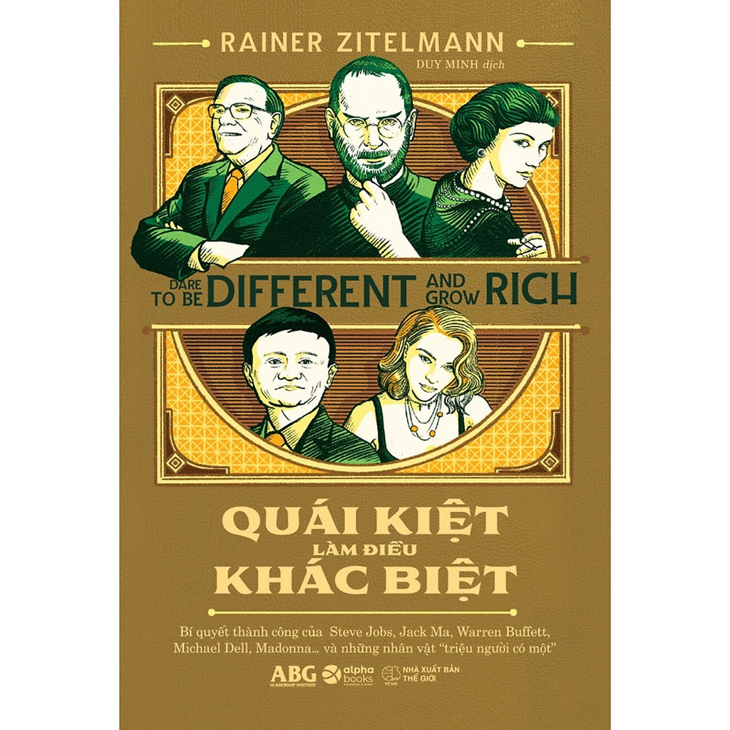 Sách Alphabooks - Quái Kiệt Làm Điều Khác Biệt