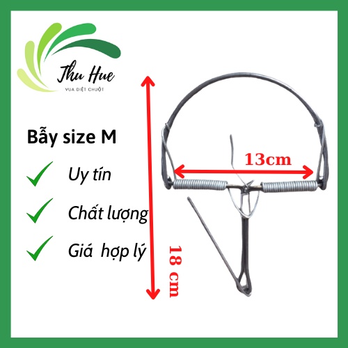 Combo 10 chiếc bẫy chuột bán nguyệt đường kính 13 cm - siêu nhạy - sản xuất tại xưởng