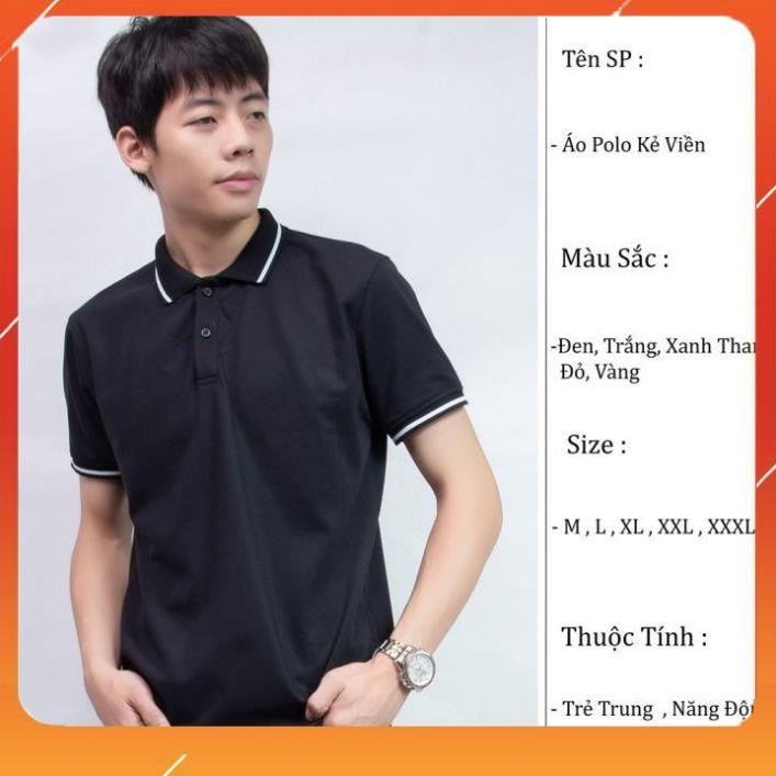 Áo phông nam có cổ đẹp tay ngắn cao cấp thời trang nam AT02