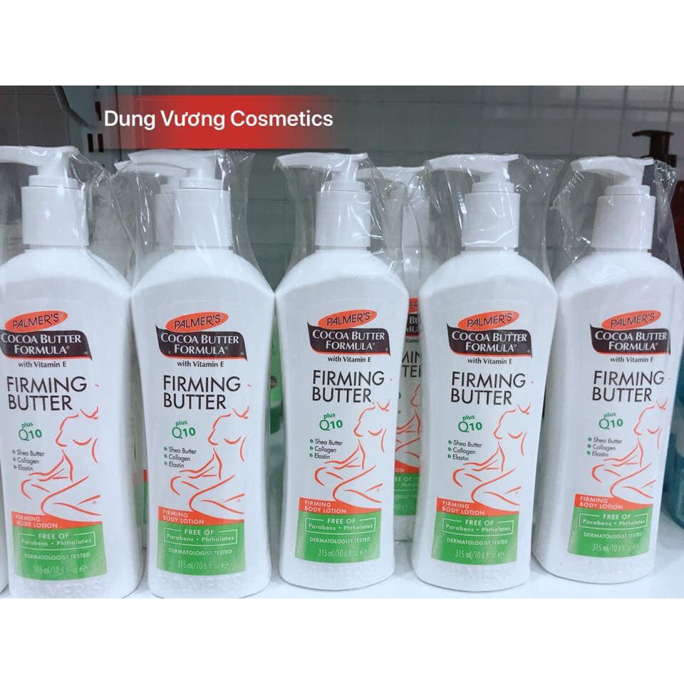 Kem Làm Săn Chắc Và Trị Rạn Da sau khi sinh hoặc giảm cân Palmer’s CoCoa Butter Formula Firming Butter 315ml