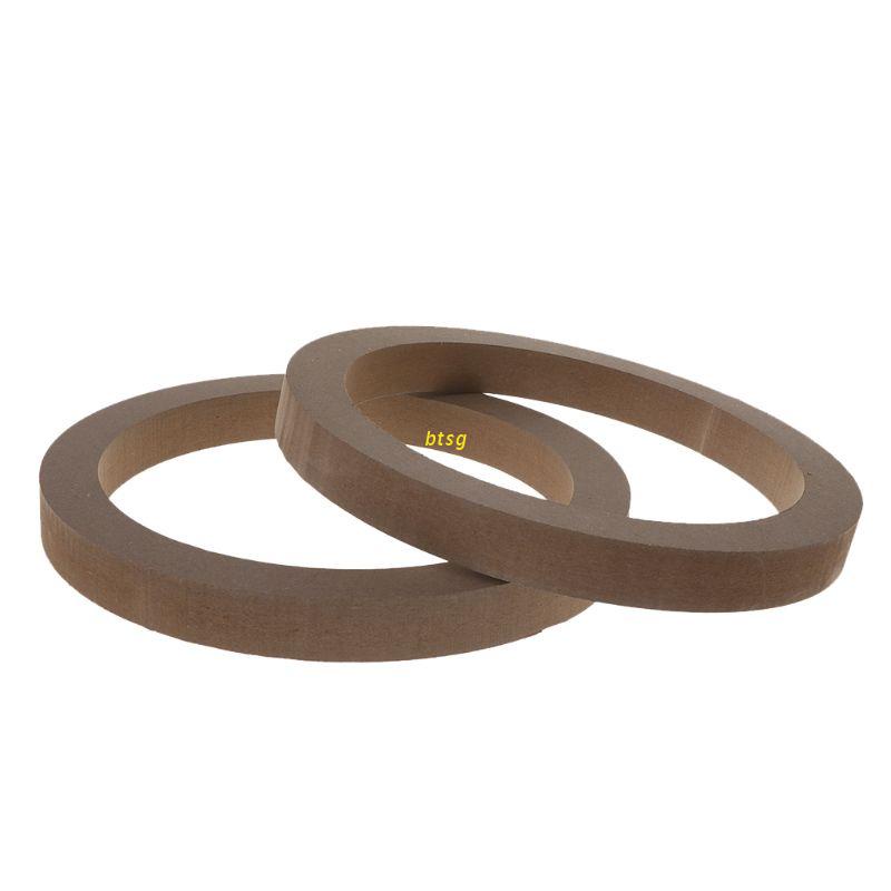 Bộ 2 Vòng Đệm Loa Bằng Gỗ Mdf 6.5 &quot;