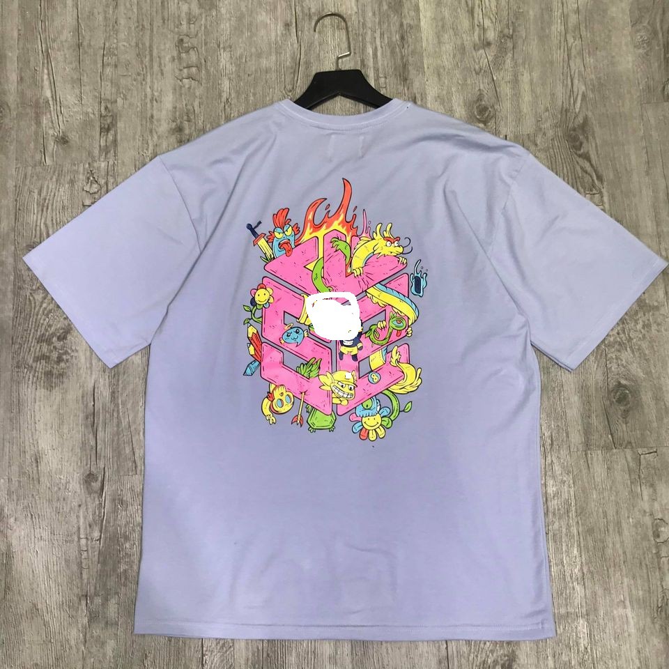 Áo thun unisex swe Cube doodle Nam Nữ Full Tag hãng áo thun tay lỡ nam nữ chất cotton | BigBuy360 - bigbuy360.vn