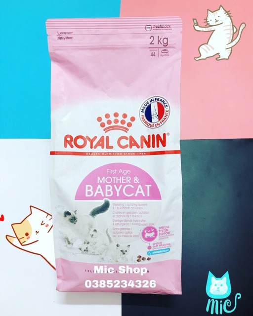 Thức ăn khô cho mèo Royal Canin Kitten 36 &amp; Fit 32 gói 1 kg