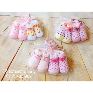 Set 4 đôi Vớ sơ sinh/ Tất sơ sinh Carter Cao cấp