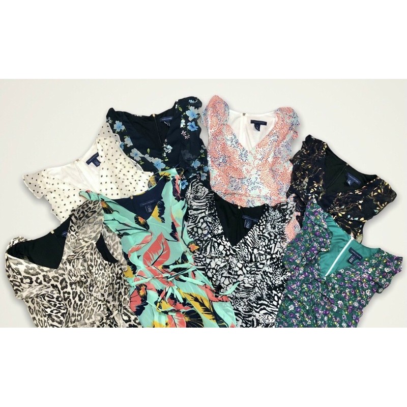 Đầm Voan Hoa Mì Tôm Xinh Xịn