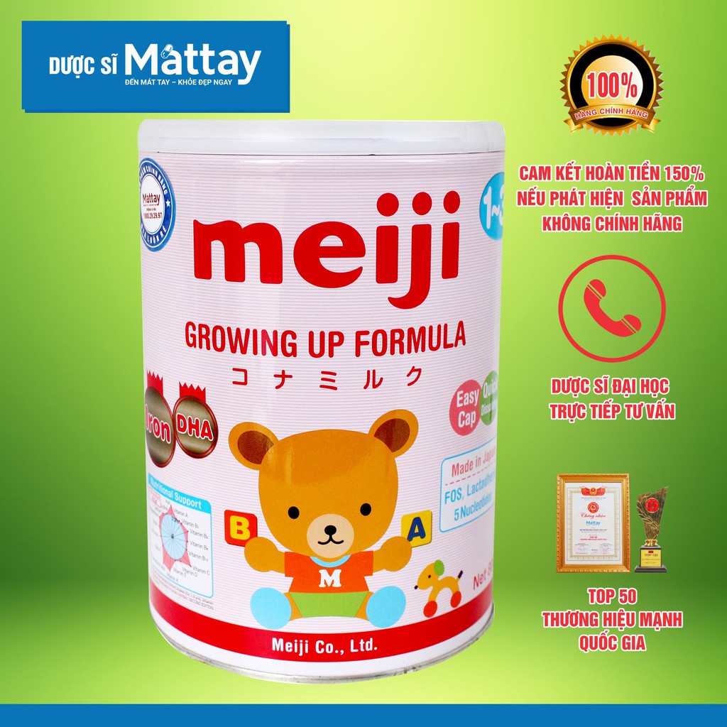 ❤️ Sữa Meiji số 9 Growing up (1-3) nhập khẩu Nhật hộp 800g (date 06/2022)