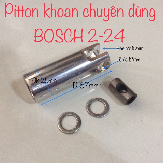 Sơ mi nhôm Pitton máy khoan chuyên dùng Bốt 2-24