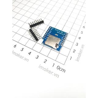Mạch đọc thẻ nhớ microsd cho wemos d1 mini