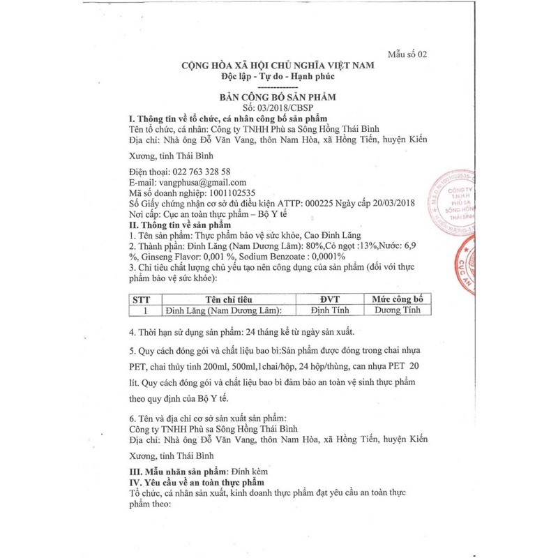 CAO ĐINH LĂNG  Tăng cường sức dẻo dai của cơ thể, giảm mệt mỏi  Nhân sâm của người Việt .