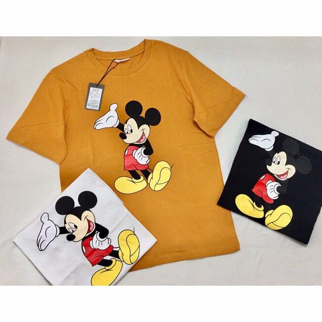 Áo thun Mickey hiệu Mind Bridge xuất Hàn