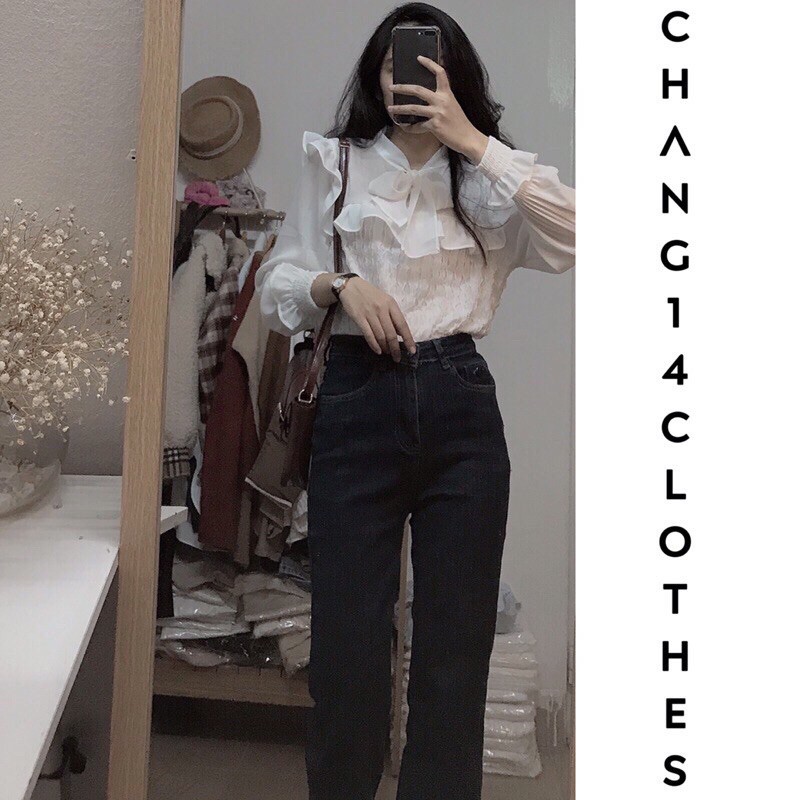 PASS ÁO SƠ MI VOAN NƠ CỦA CHANG CLOTHES