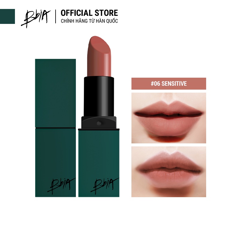 Son Thỏi Lì Bbia Last Lipstick Version 2 (5 màu) 3.5g - Bbia Offical Store