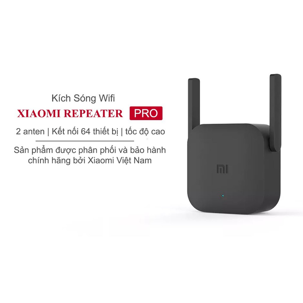 ️Kích sóng wifi 🎉FREESHIP️🎉 Kích Sóng Wifi Xiaomi Repeater Pro 2 râu - Hàng Chính Hãng