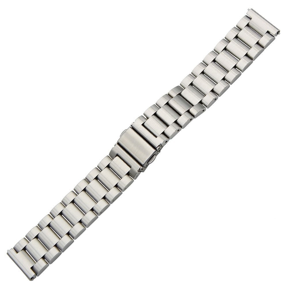 Dây Đeo Tay Bằng Thép Không Gỉ 3 Hạt Kim Loại Thay Thế Cho Đồng Hồ Fossil GEN 6 44mm/GEN 5 5E 44mm/GEN 5 LTE 45mm 22mm