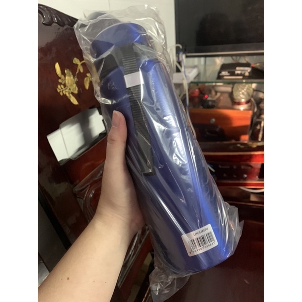 🍾 MÀU XANH ĐẬM 🎁 🍾 Bình Giữ Nhiệt Bằng Thép Không Gỉ Lock&Lock Vacuum Bottle LHC6180SLV