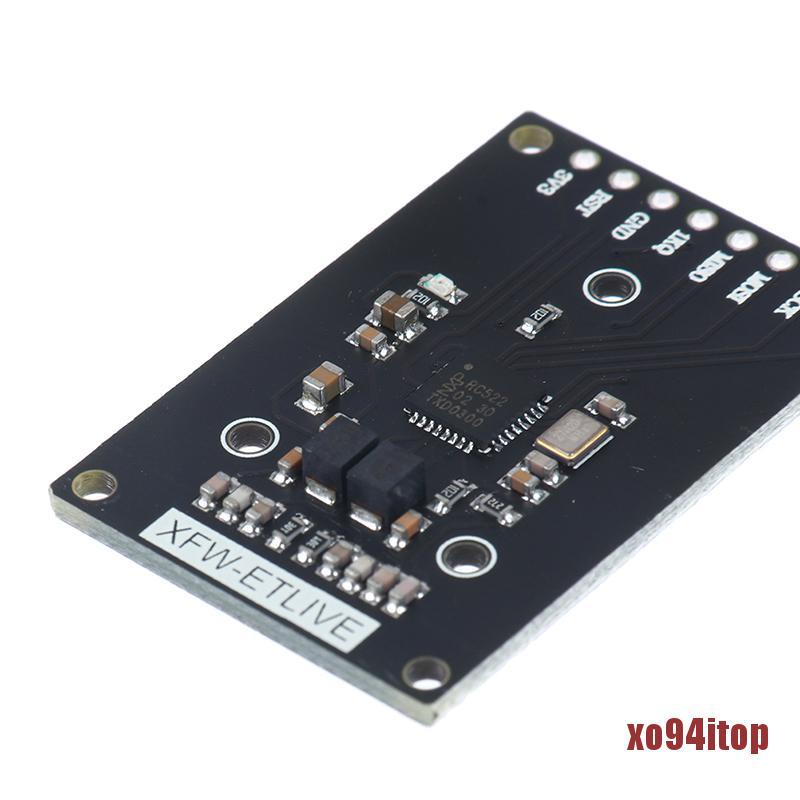 Mô Đun Rfid Rc522 Mfrc-522 Rdm6300 13.56 Mhz 125khz Kèm Thẻ Spi