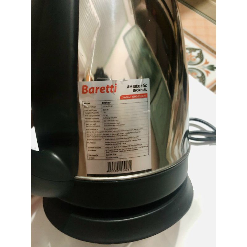 Ấm siêu tốc barreri,