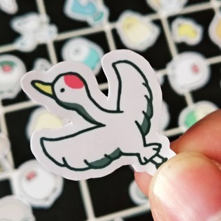 Bộ 40 sticker Các loài chim - LLD031 (Ảnh thật shop tự chụp)