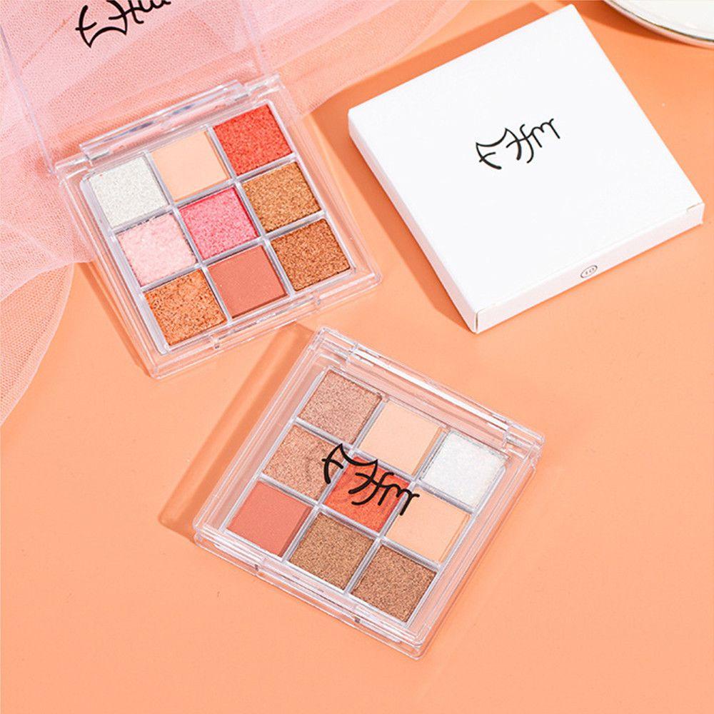 Bảng Phấn Mắt 9 Màu Acrylic Trong Suốt MIHAN1