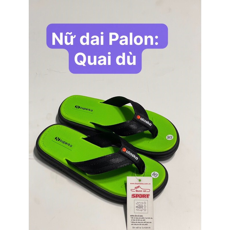 Dép kẹp Nữ quai Dù cao cấp Palon 2021