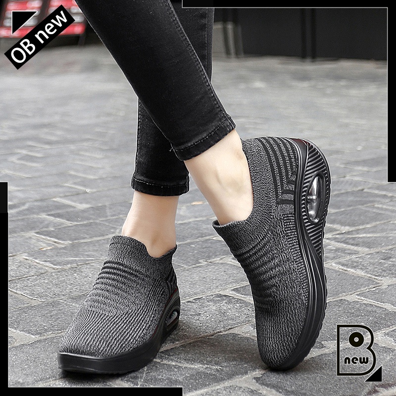 Giày Lười Đế Bằng Thoáng Khí 35-42