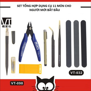 [ Rẻ Vô Địch ] Bộ Dụng Cụ Làm Đồ Chơi Mô Hình Lắp Ráp Gundam / Lbx Tổng Hợp 11 Món Hàng Vt Chất Lượng Cao 12 In 1