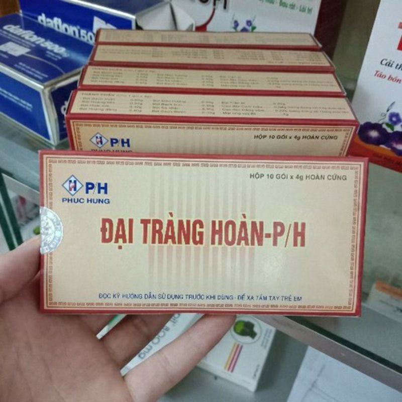 ĐẠI TRÀNG HOÀN P/ H⚡Cam Kết Chính Hãng⚡Hộp 10 Gói