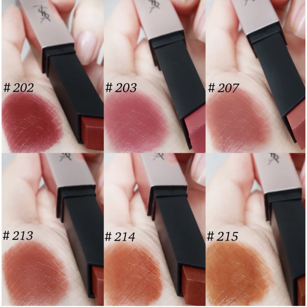 [Chính Hãng] CHUẨN AUTH 100% ĐỦ BILL Son YSL The Slim Glow Matte Lipstick