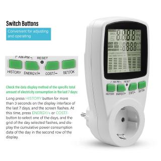 Máy đo công suất dòng điện màn hình LCD