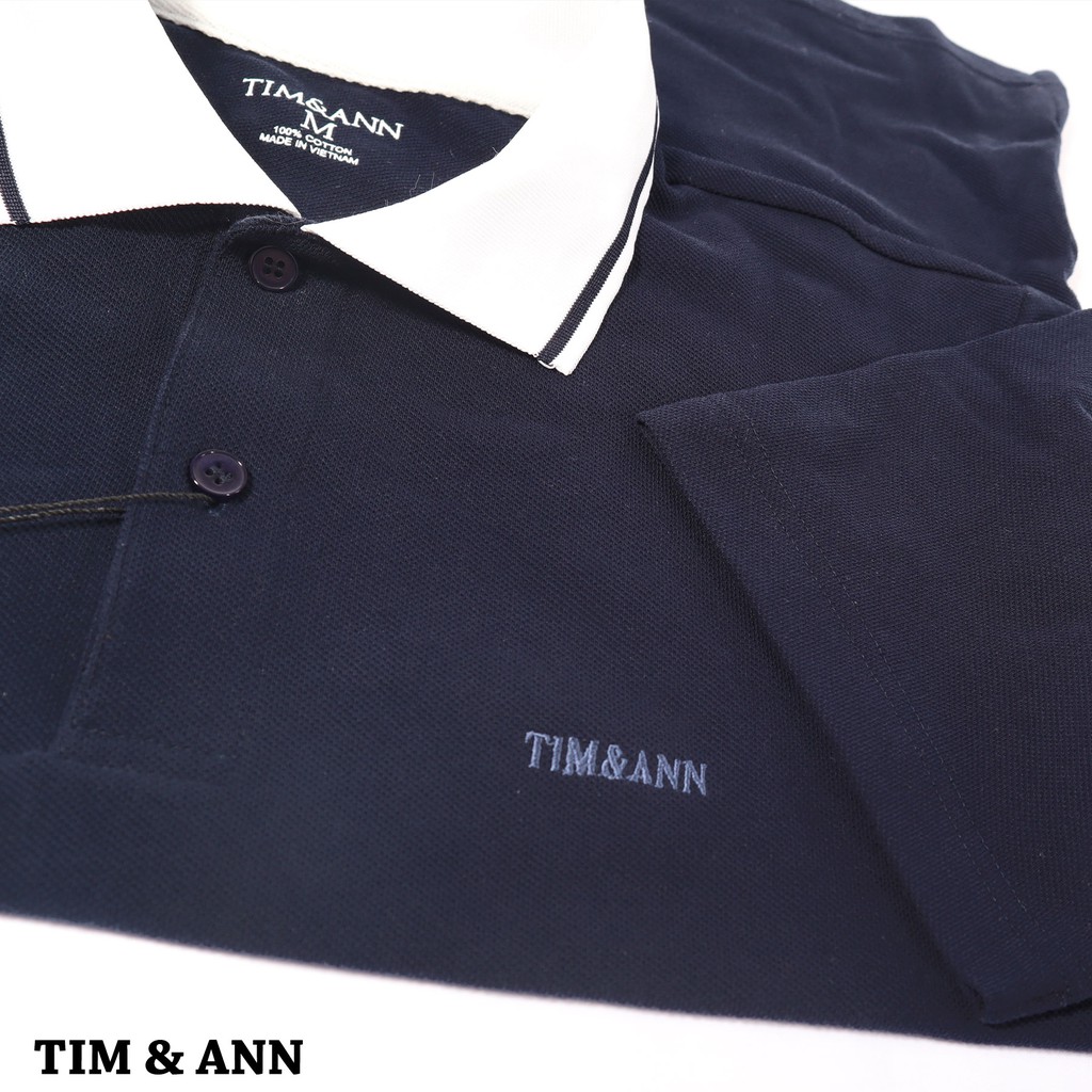 [ COTTON CAO CẤP + SIZE LỚN ] Áo Thun Polo Nam Tay Ngắn Phối Cổ Viền