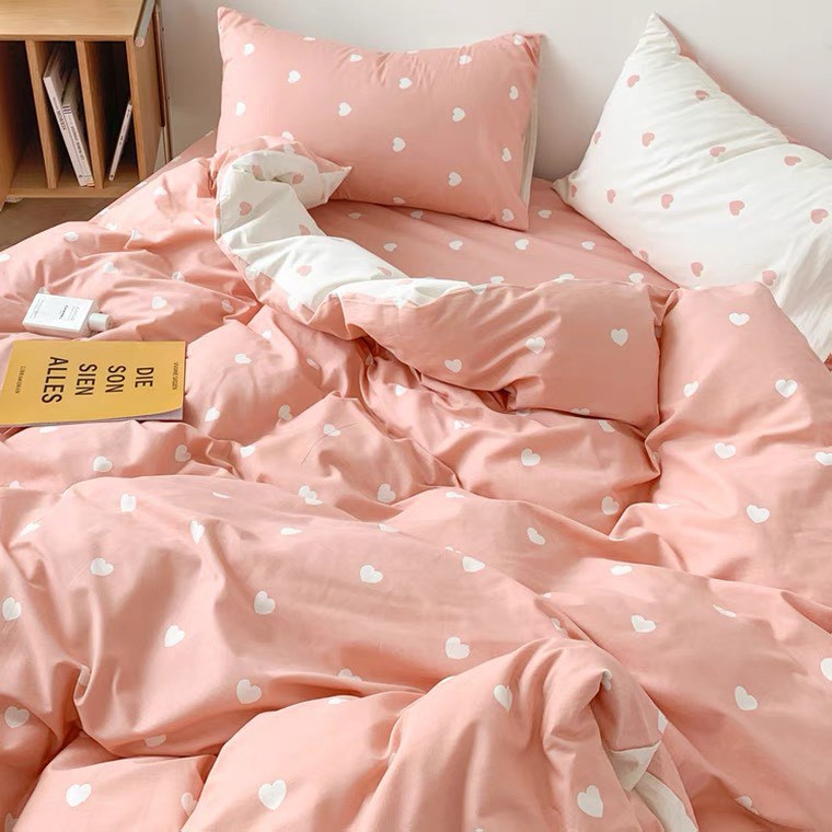 Bộ chăn ga gối ETAMI dùng 2 mặt nhiều màu đa dạng màu pastel Hàn Quốc