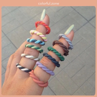 Nhẫn nữ handmade đất sét Nhật - Twisted 1