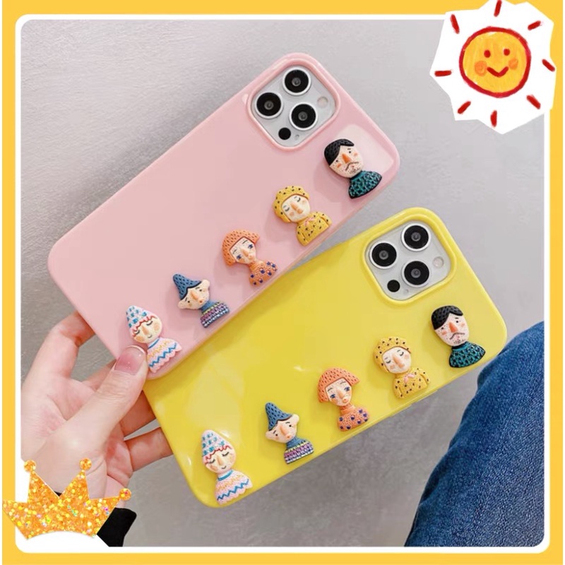 Ốp Điện Thoại Màu Dạ Quang Hình Búp Bê Cho Iphone 12 Pro Max 12pro 12 Mini Se2020 11pro Max 11pro 11 Ix Xr Xs Max 7 8 Plus