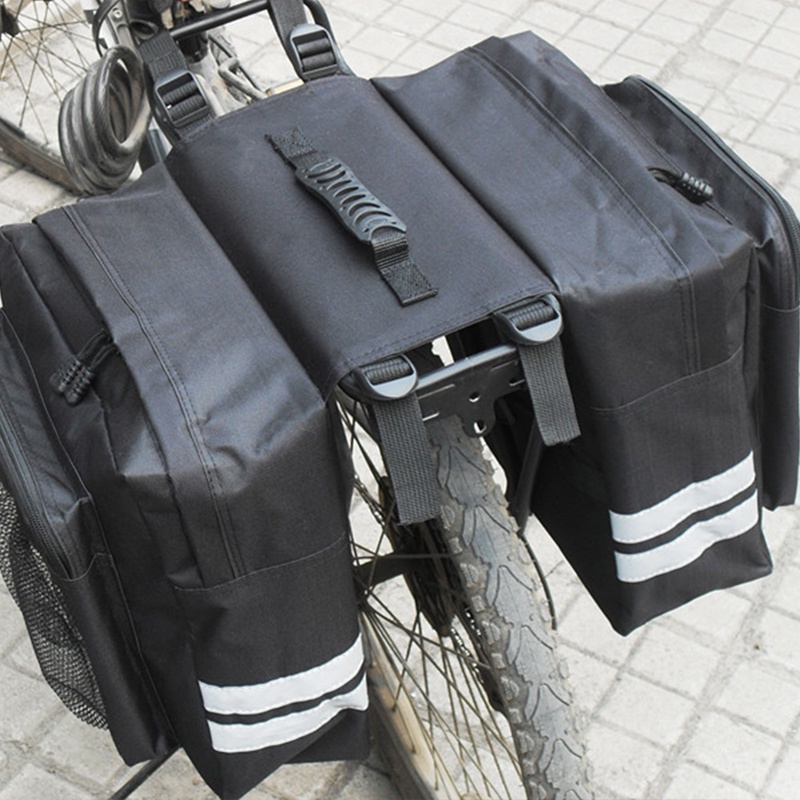 Túi Đựng Đồ Gắn Yên Sau Xe Đạp 2 Trong 1 Họa Tiết Camo