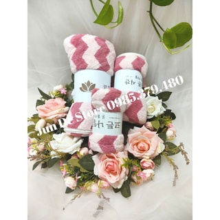 Combo 3 khăn sóng to - siêu mềm mịn
