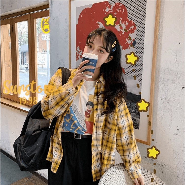 Áo Sơ Mi Form Rộng, Khoác Ngoài Chống  Nắng Thời Trang TP142 [NewUnisex]