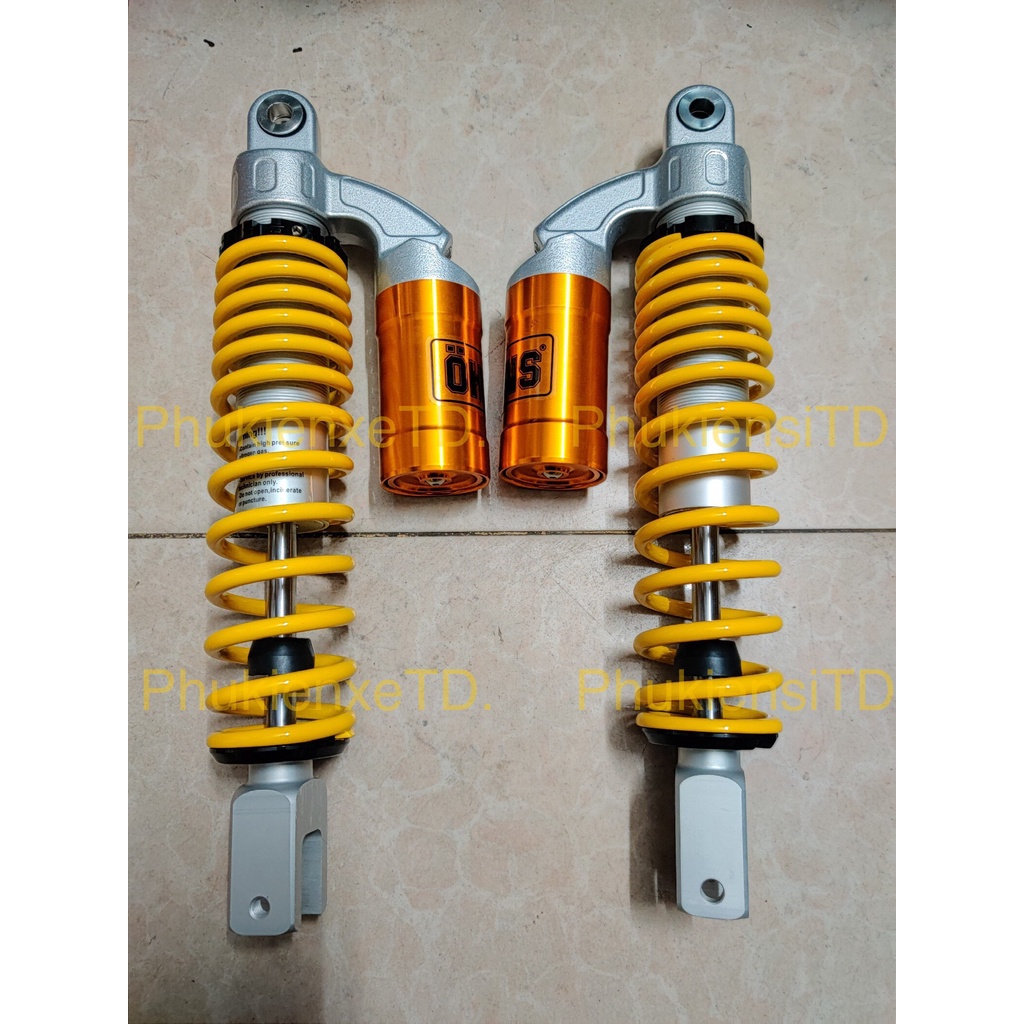 Phuộc OHLINS bình dầu tặng kèm lò xo lắp SH Việt Nam