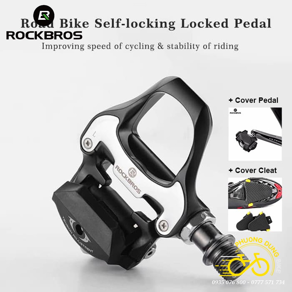 Pedan can xe đạp ROCKBROS LP-R21 / LP-RD2BK - Shimano Road