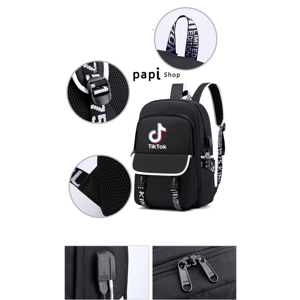 Balo Tiktok - Đen