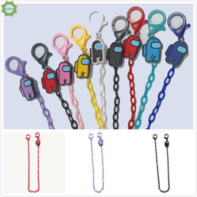 Cod Qipin 58cm Unisex Cartoon Space Werewolf Killing Candy Color Anti-lost Lanyard for Eyeglass Face Shield | BigBuy360 - bigbuy360.vn
