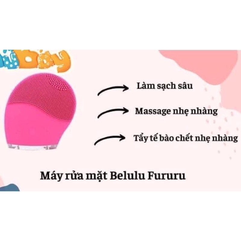 Máy rửa mặt Belulu Fururu Hàng nhật nội địa