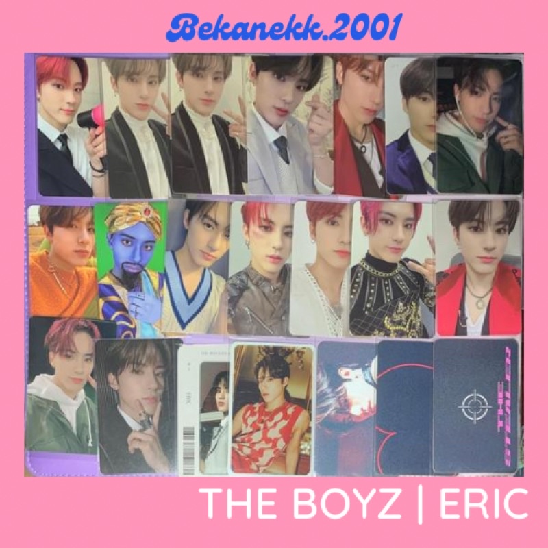 THE BOYZ Eric | card thẻ hình thành viên nhóm The Boyz