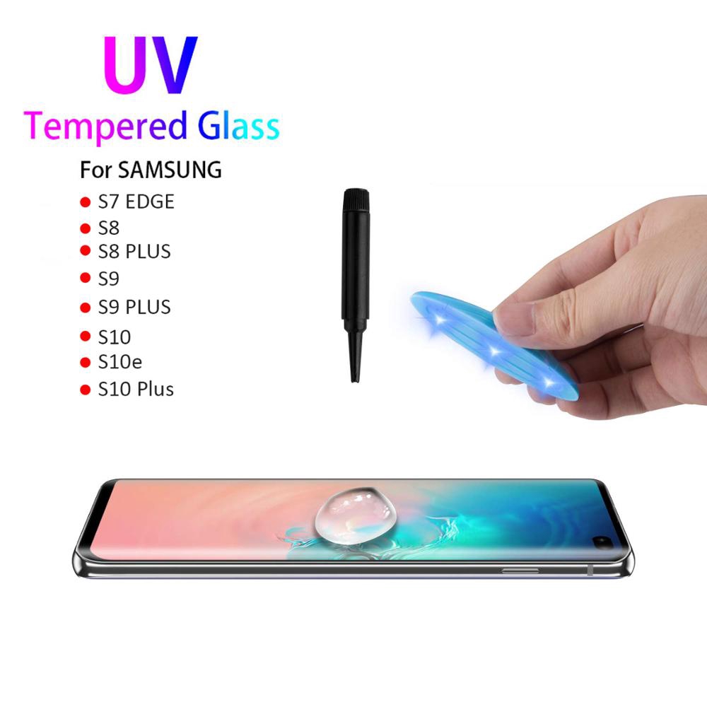 Kính cường lực chống tia UV cho Samsung Galaxy S7 edge S8 S9 s10e S10 Plus