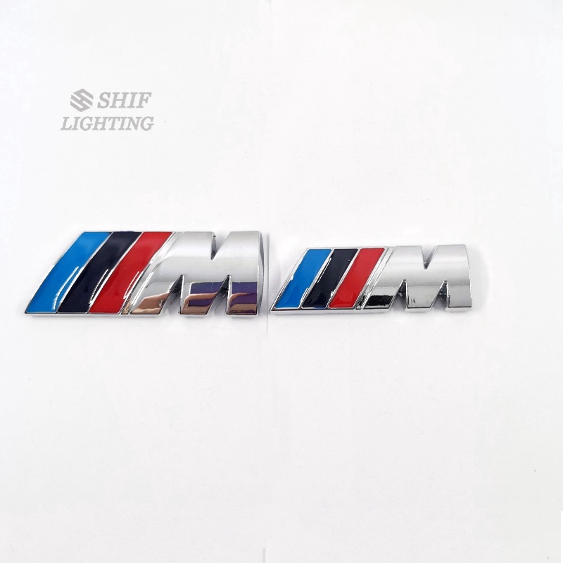 Logo Chữ Cái Bằng Kim Loại Dán Trang Trí Cho Xe Bmw