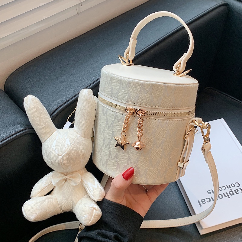Túi xách nữ hình trụ cao cấp sang chảnh , túi đeo chéo nữ đẹp phong cách hàn quốc - Fy Bags Store