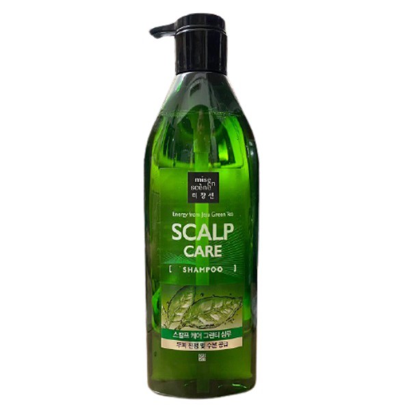 Lẻ Dầu Gội / Dầu Xả Cấp Ẩm, Kiểm Soát Dầu Thừa Mise En Scene Scalp Care Shampoo 680ml (CHAI XANH LÁ)