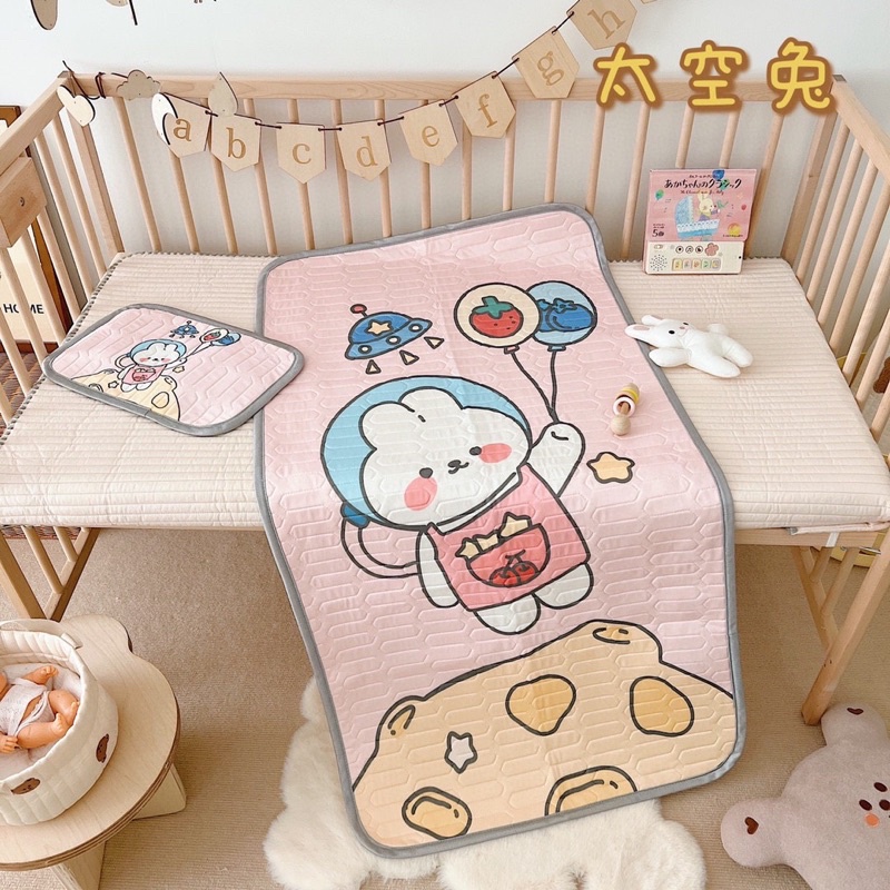 Chiếu Điều Hoà Cho Bé( Size 60cm-120cm) Hàng 2d- Tặng Kèm Gối (shinbedding)