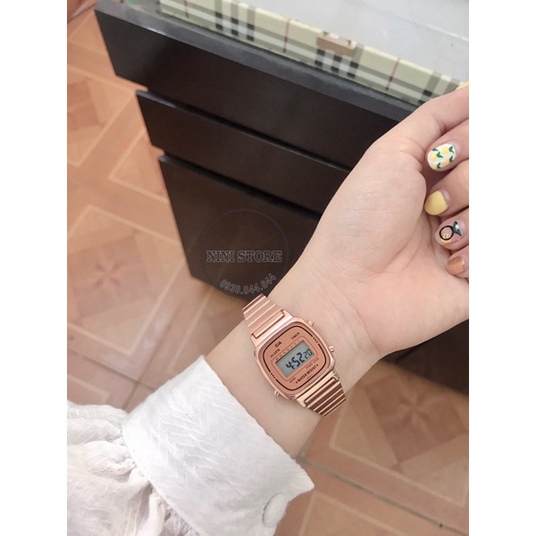 Đồng hồ thời trang nữ La670 size mini xinh xắn nhiều màu để lựa chọn
