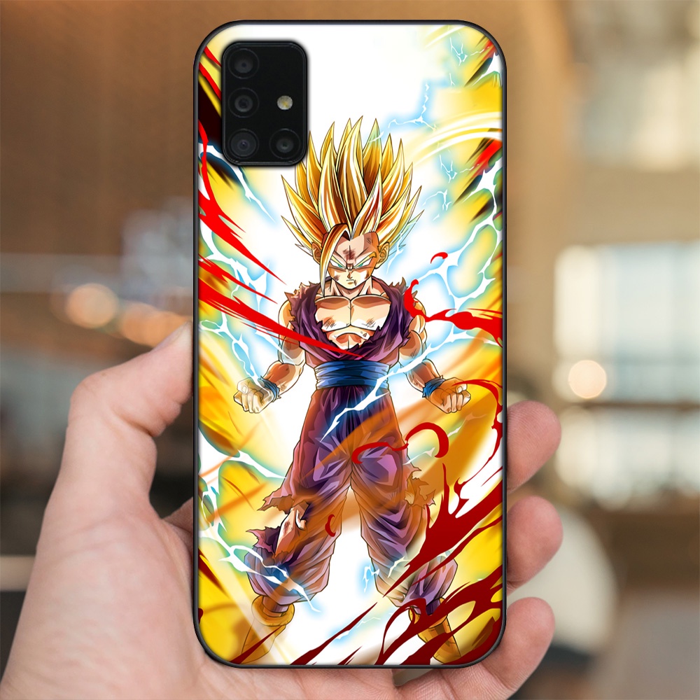 Ốp lưng Samsung A51, A71 viền đen in hình Gohan Dragon Ball